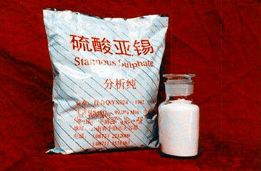 Uso industrial que electrochapa el sulfato estañoso 7488-55-3 de las materias primas