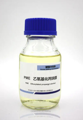 CAS 3973-18-0 Propynol etoxila el abrillantador de las sustancias químicas del niquelado de PME que nivela el agente