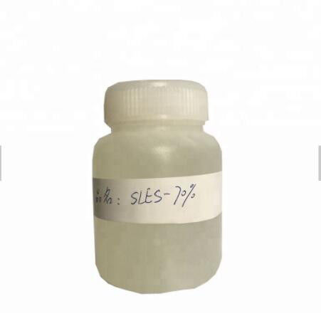 SLES Agente tensioactivo Laurilo sulfato de sodio 70 para detergentes cosméticos