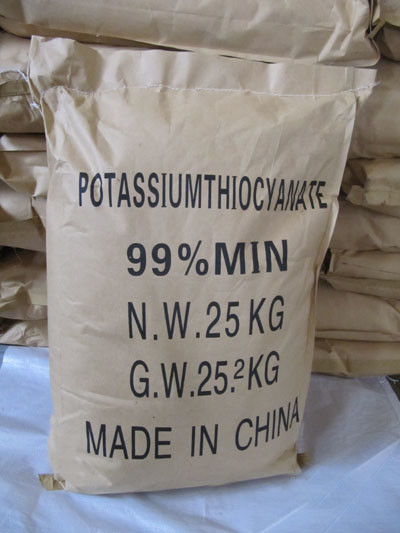 Tiocianato del potasio de CAS 333-20-0; Utilizado en sectores de productos farmacéuticos, pesticede, materia textil, electroplanting, fotografía
