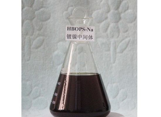 CAS 90268-78-3 sustancias químicas líquidas rojas del niquelado; HBOPS-Na