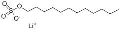Pureza elevada Dodecyl del sulfato LDS del litio farmacéutico de los intermedios de CAS 2044-56-6