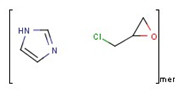 Producto de CAS 68797-57-9 del imidazol y del líquido viscoso de Epichlorodydrin