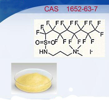 Yoduros Sulfonyl alkílicos del amonio de cuaternario de Perfluoro de los compuestos de flúor amarillentos del polvo